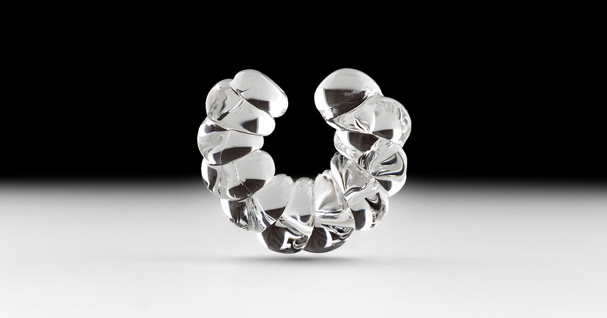 Transparent Glass Jewelry | CLARASWEARS