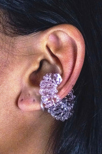 Dotted Ear Cuff - Pink