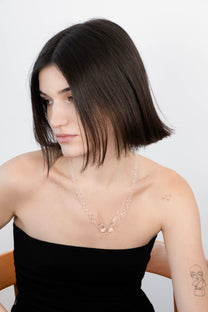 Swimmers Necklace - Transparent