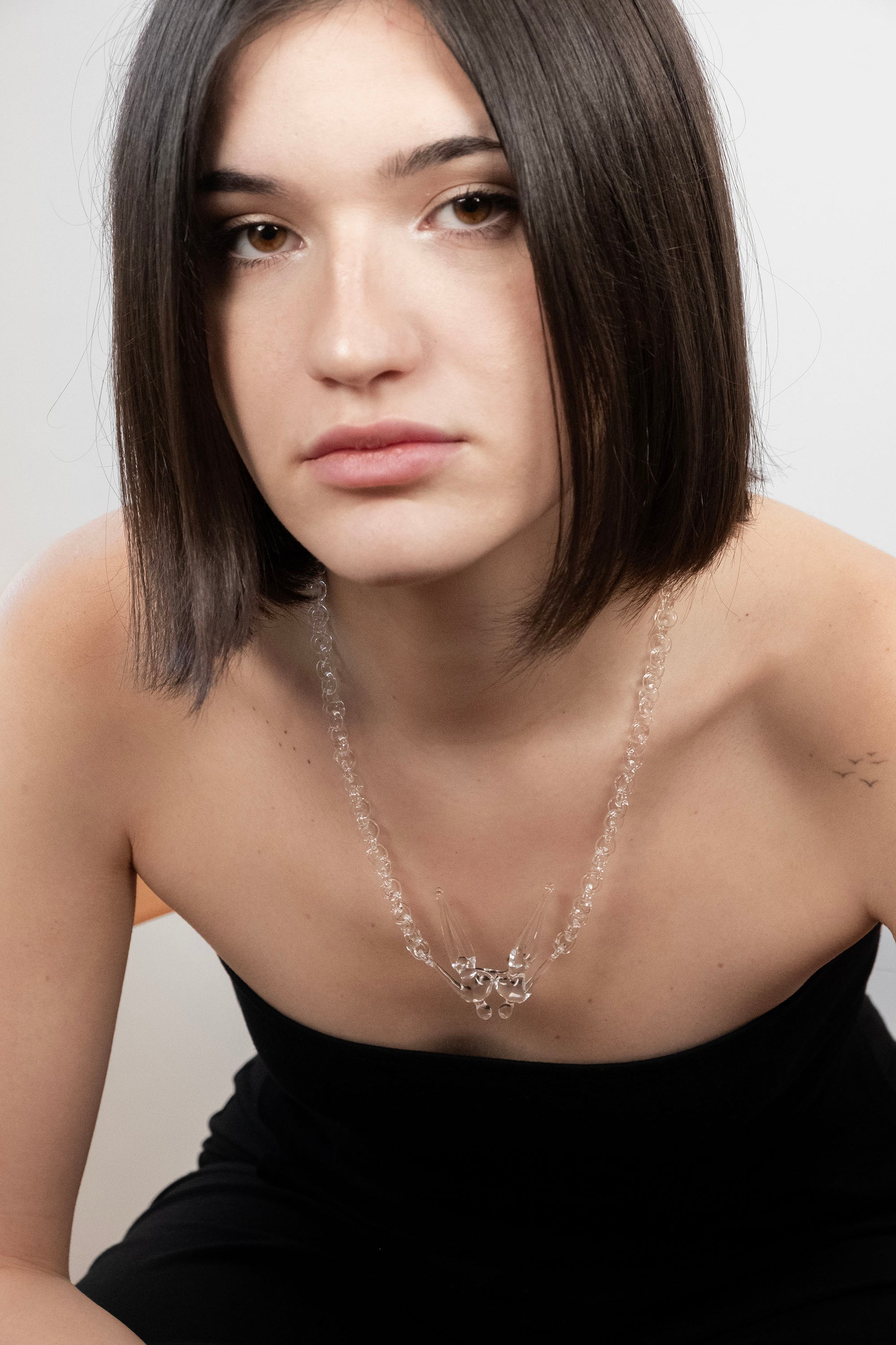 Swimmers Necklace - Transparent