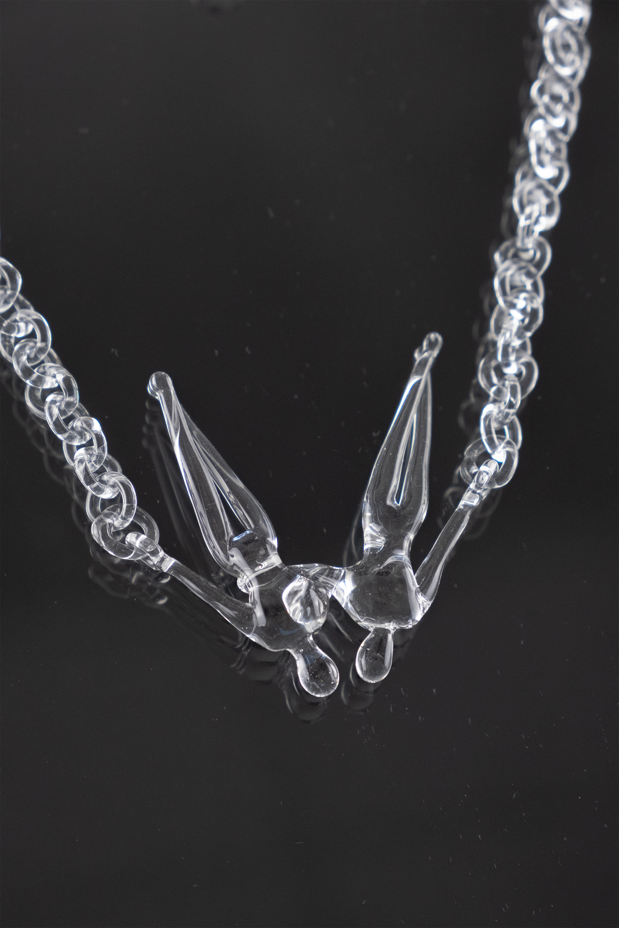 Swimmers Necklace - Transparent