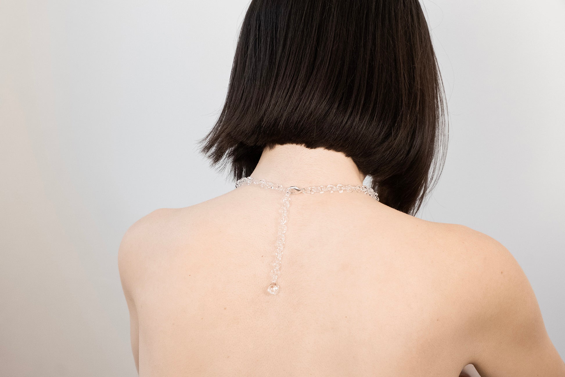 Swimmers Necklace - Transparent