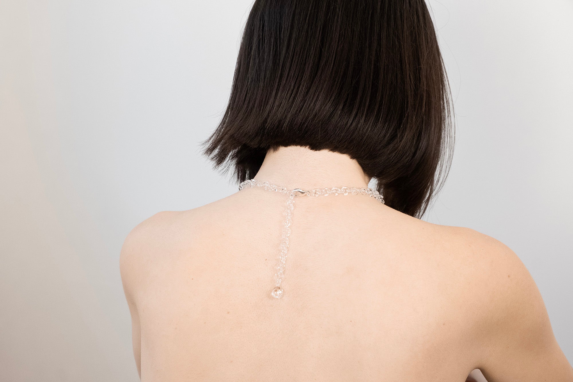 Swimmers Necklace - Transparent